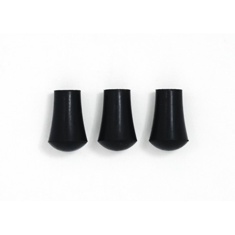 Gomme pour Pieds de FloorTom Ø9,5mm - 3 pièces