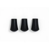 Gomme pour Pieds de FloorTom Ø9,5mm - 3 pièces