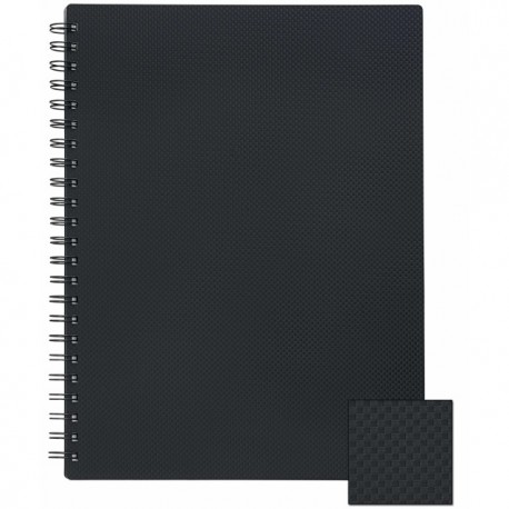 Cahier à partitions A4 - 20 pochettes - Noir
