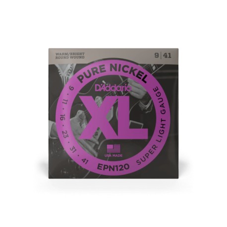 Cordes Electrique EPN120 Pure Nickel, Super Light, 9-41