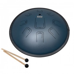 Melody Tongue Drum 14" D Amara Navy Blue - Sela "hang Style"