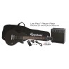 EPIPHONE Les Paul Player Black + Ampli - Pack Guitare Electrique