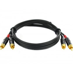 Cable 2x RCA - 2x RCA - 3m - Cinch