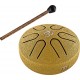 Meinl Sonic Energy Pocket Steel Tongue Drum Amajor - Gold Ø7.6cm 