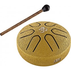 Meinl Sonic Energy Pocket Steel Tongue Drum Amajor - Gold Ø7.6cm 