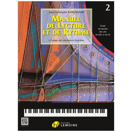 Manuel de lecture et de rythme Vol.2 - J.-Chr. Sangouard