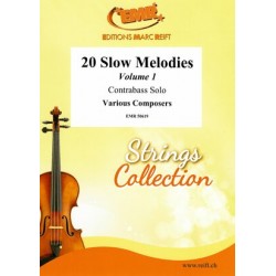 20 Slow Melodies Volume 1 - Contrebassse