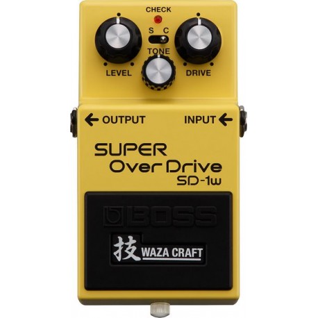BOSS SD-1w Super Overdrive Waza Craft - Pédale