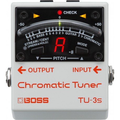 BOSS TU-3S Tuner Pedal  Compact - Accordeur
