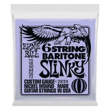 Cordes Electrique 13-72 Baritone Guitar - Ernie Ball