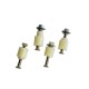 Entretoise 15mm Nylon pour monter Piccolo sur chariot