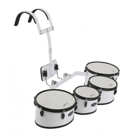 Harnais 4 toms BASIX - Blanc