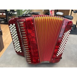 Accordéon 2 voix Rouge - Occasion