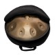 Handpan Unity Do dièse Kurd 432Hz Inox - Sela "hang Style"