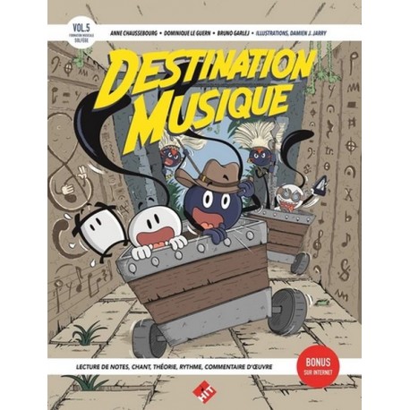 Destination : musique 5 - formation musicale / solfège