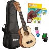 CASCHA Ukulele Solid Top Soprano - Pack