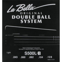 El. Bass Double Ball Steinberger, Flat  5 Cordes .043 -.128, Light
