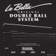 El. Bass Double Ball Steinberger, Flat  4 Cordes .043 -.104, Light