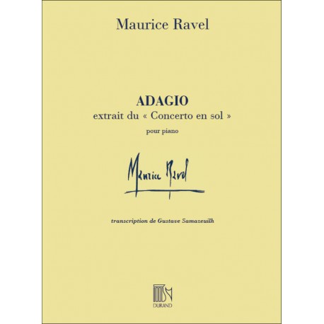 Adagio - Concerto en Sol Majeur - Ravel - Piano