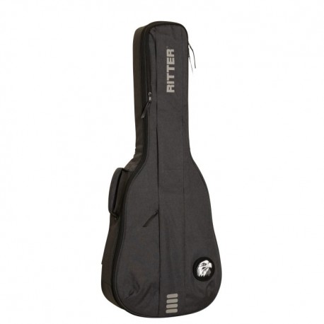 Housse Guitare acoustique Dreadnought - Bern - Anthracite