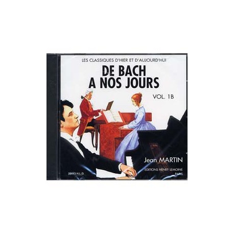 Le CD de Bach à nos jours Vol 1B - LIQUIDATION50%