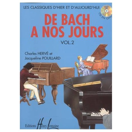 De Bach a nos jours Vol 2A - Piano