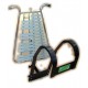 Lyre JK A-A (ou C-C) + Harnais pour Guggen