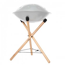 Stand / Pied Handpan en bois - bas - 61cm - Sela