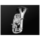 Miniature - Euphonium en argent -  3,4cm - LIQUID7590