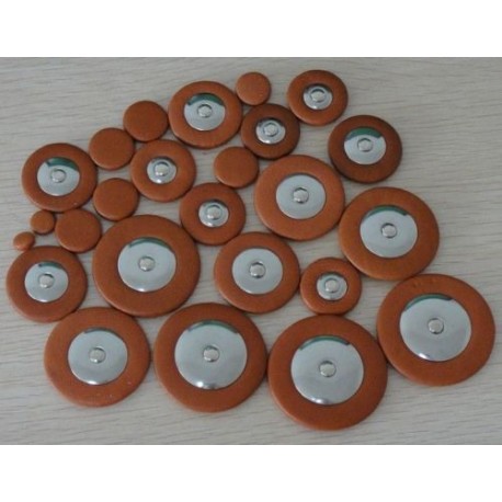 Jeu 25 Tampons - cuir + resonateur metal -  pour sax Alto Buffet Crampon