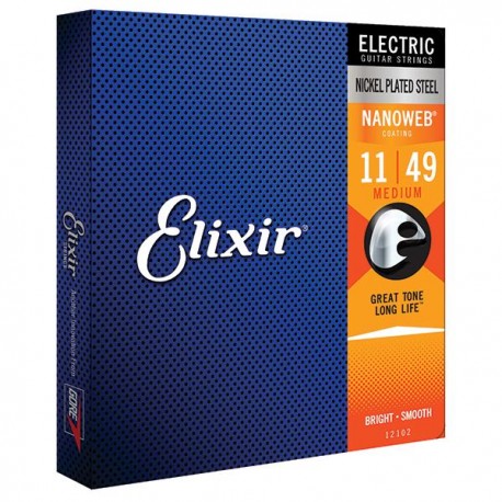 Cordes Acoustique Elixir Nanoweb 11-49 Medium