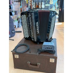 Accordéon LEMANIA 4 voix, 120 basses + MIDI - Occasion