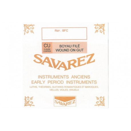 corde de vielle, luth, théorbe, violes... petit bourdon Savarez