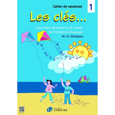 Les clés Vol.1 - Cahier de vacances - Siciliano