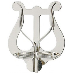 Lyre grande argentée 4.5mm - long 20cm