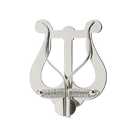 Lyre grande argentée 4.5mm - long 20cm