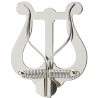 Lyre grande argentée 4.5mm - long 20cm