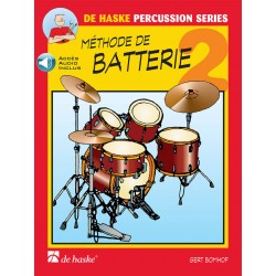 Méthode de Batterie 2 + Audio en ligne