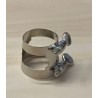 Ligature métal clarinette Sib