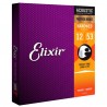 Cordes Acoustique Elixir Nanoweb 12-53 Light