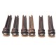 Chevilles Ø5.4 mm guitare acoustique - Palissandre (6 pièces)