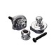 Security Locks pour sangle guitare - Nickelé