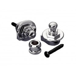 Security Locks pour sangle guitare - Nickelé