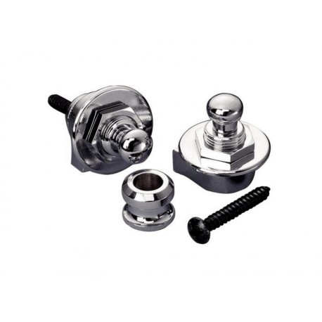 Security Locks pour sangle guitare - Nickelé