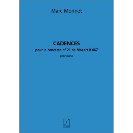 Mozart Concerto No. 21 - Cadences - K.467 - Piano