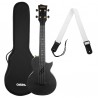 CASCHA Ukulele Concert Carbon Set