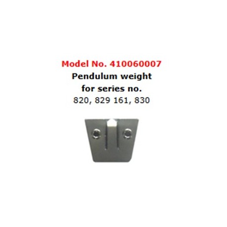 Contre-poids balancier métronome Wittner 820/830