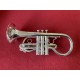 Cornet Mib SCHILKE, Pavillon Laiton - argenté - Occasion