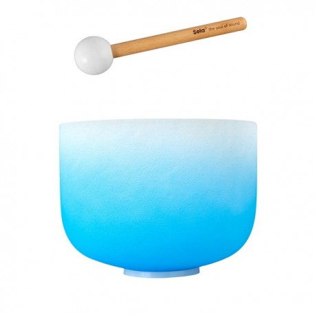 Bol Cristal 10" Lotus 432 Hs en Sol - Chakra - Sela