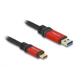 Delock Câble USB 10 Gbps USB A - USB C 1 m